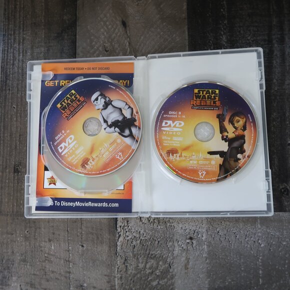STAR WARS REBELS - The Complete First 1 One Season DVD 3 Disc Set - Picture 4 of 7